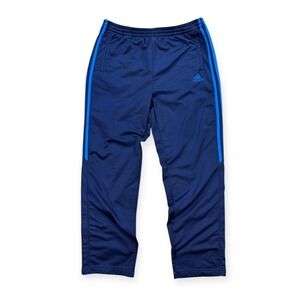 Vintage Adidas Pants Men's Large Blue Tearaway‎ Track 90s Trefoil Activewear